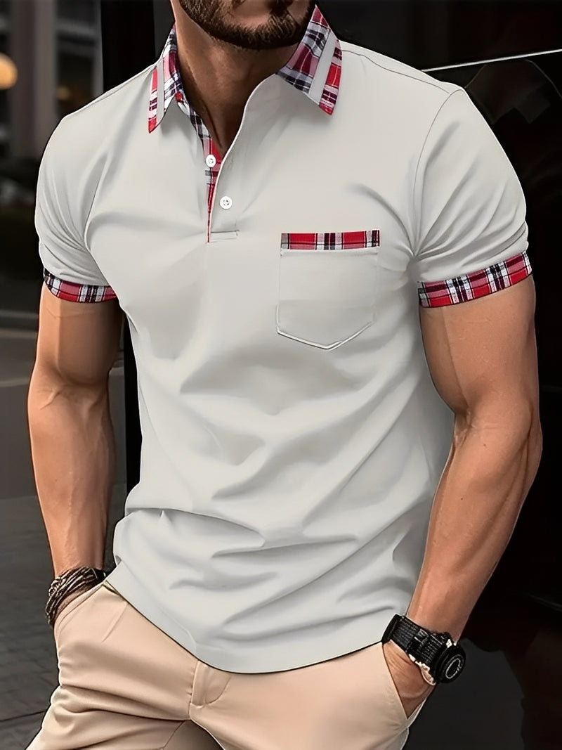 Ryker - Pánské polo triko s moderním designem a kapsou