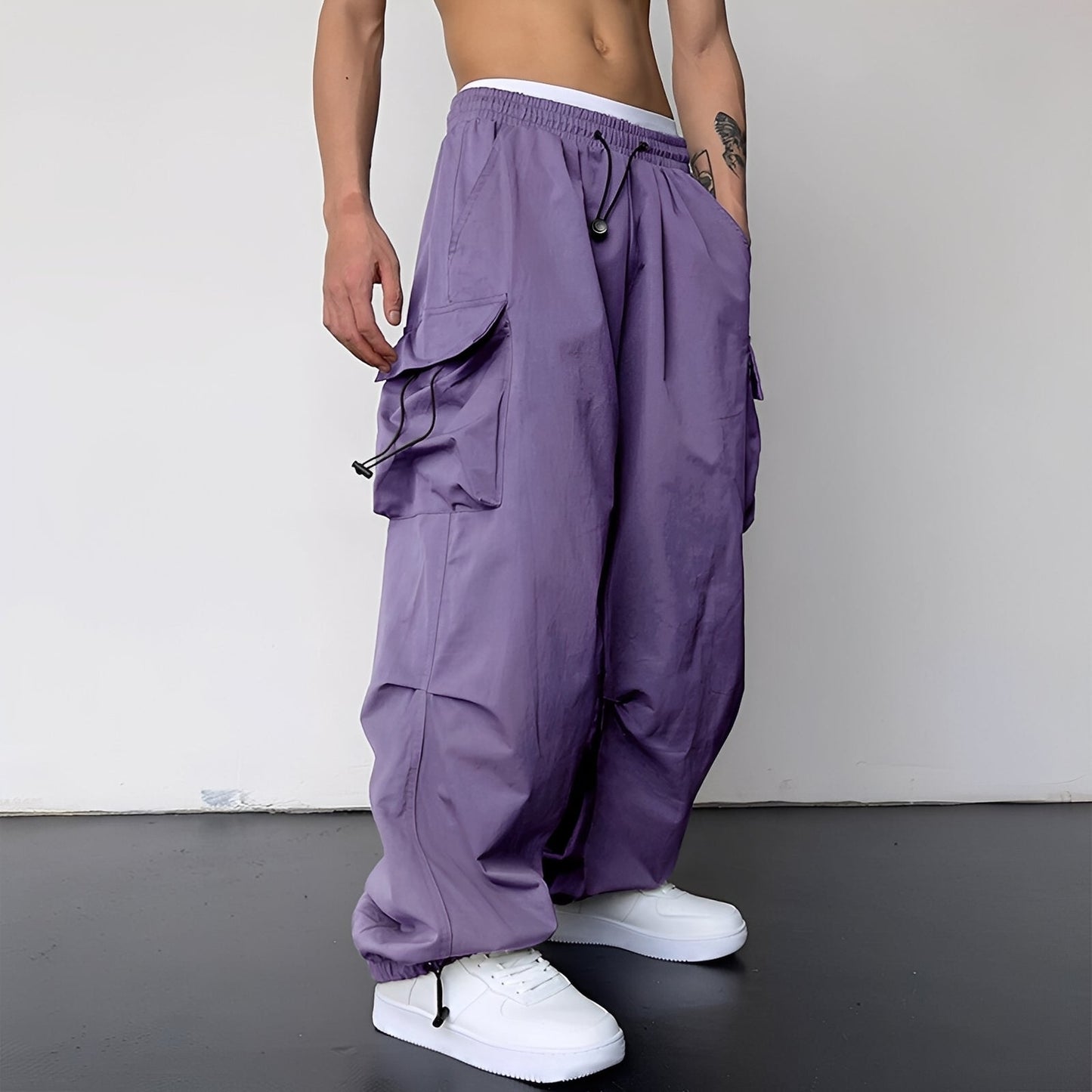 Kaleb - Moderní Baggy-Cargohose pro Muže
