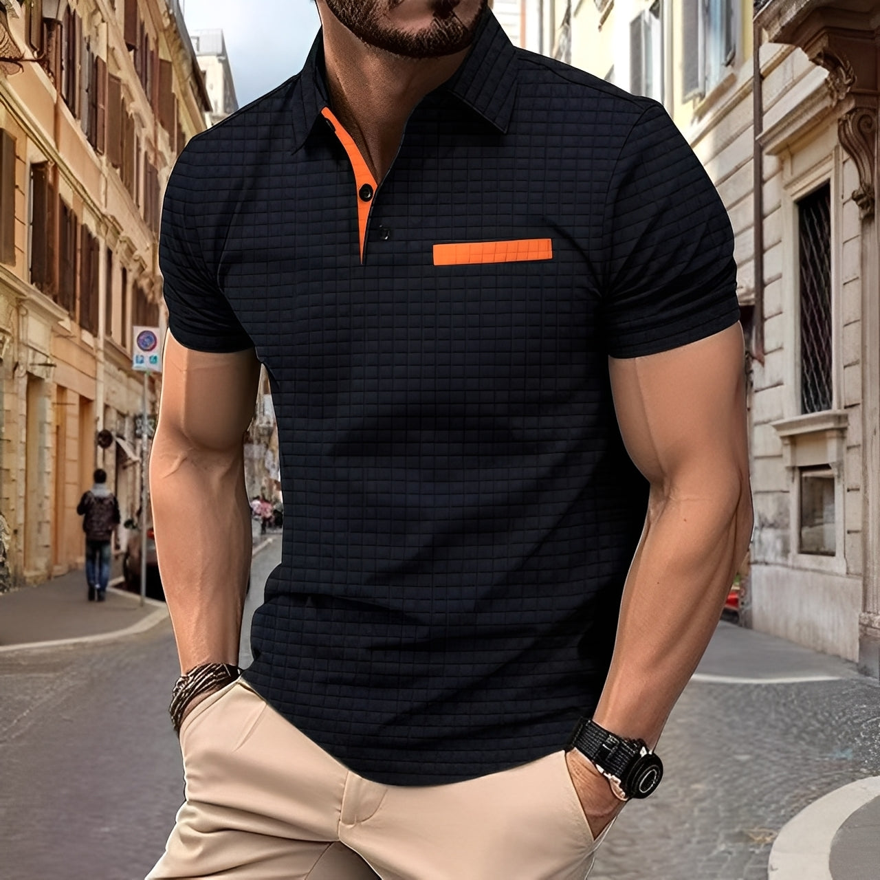 Benson - Štíhlé pánské polo tričko