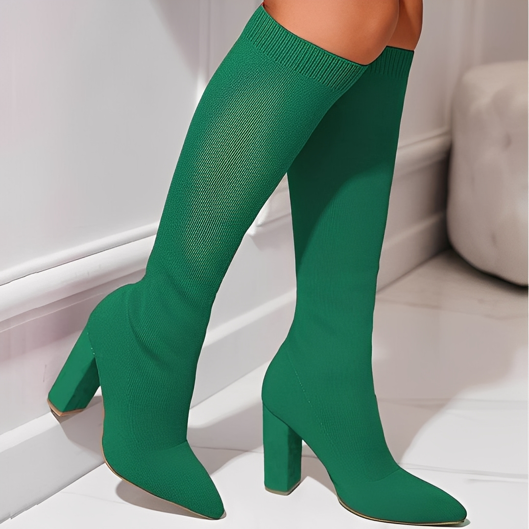 Marilyne - Elegantní pletené kotníkové boty pro ženy