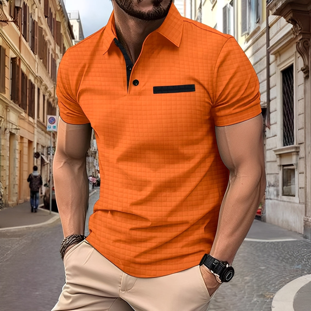 Benson - Štíhlé pánské polo tričko