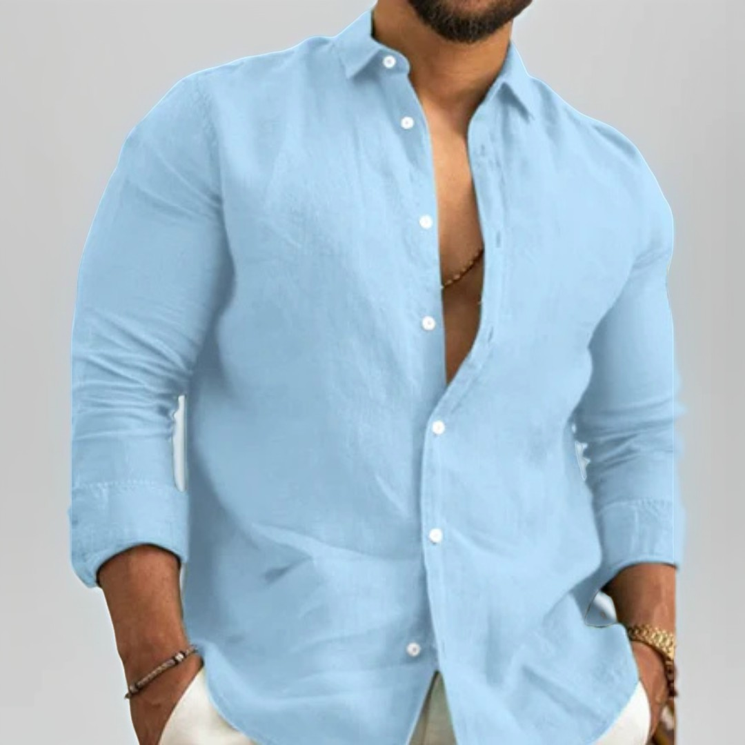 Kurt - Elegantní košile s dlouhými rukávy pro muže