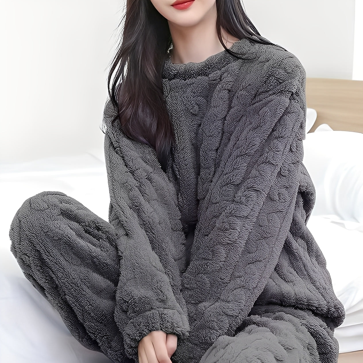 Kilie - Komfortní a příjemná fleecová souprava pro ženy ve dvou dílech