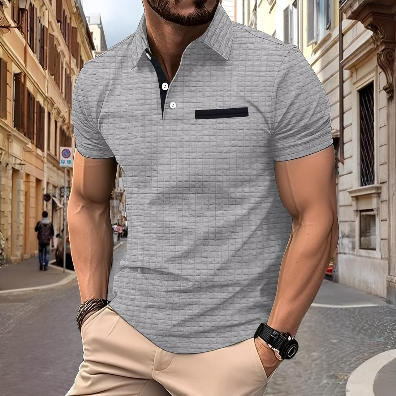 Benson - Štíhlé pánské polo tričko