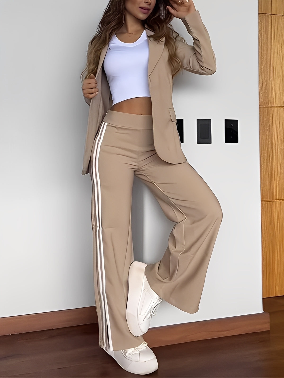 Kristina - Módní dámský overal ze dvou kusů