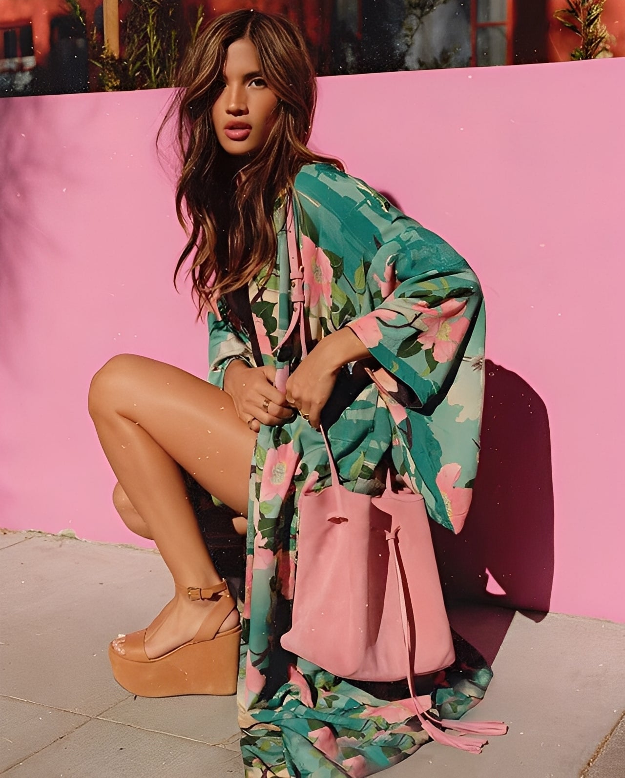 Chantal - Lehký kimono šaty pro ženy