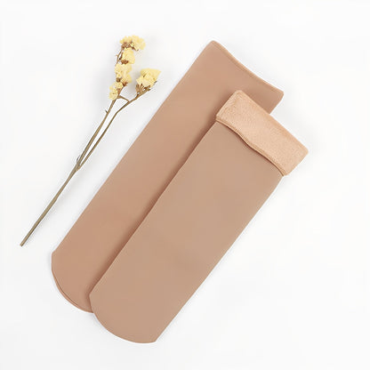 Marina - Měkké unisex sametové ponožky