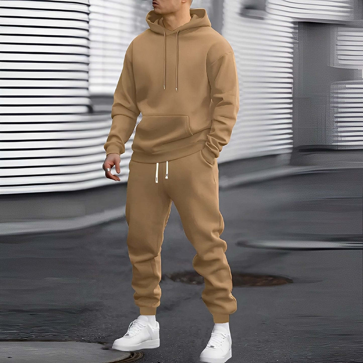 Arvel - Pánská ležérní tréninková souprava s kapucí