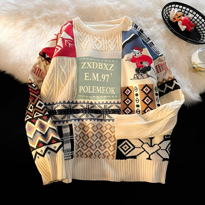 Charles - Elegantní, ležérní dámský vánoční svetr