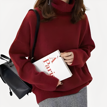 Amilia - Stylový, volně padající dámský rolák