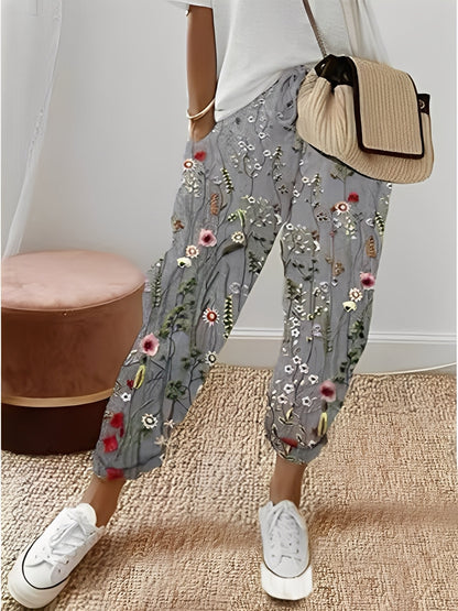 Amélia - Elegantní bavlněné kalhoty pro ženy