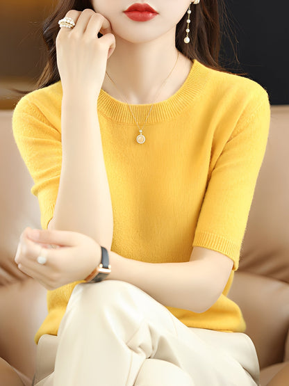 Blandine - Svetr s krátkými rukávy pro ženy