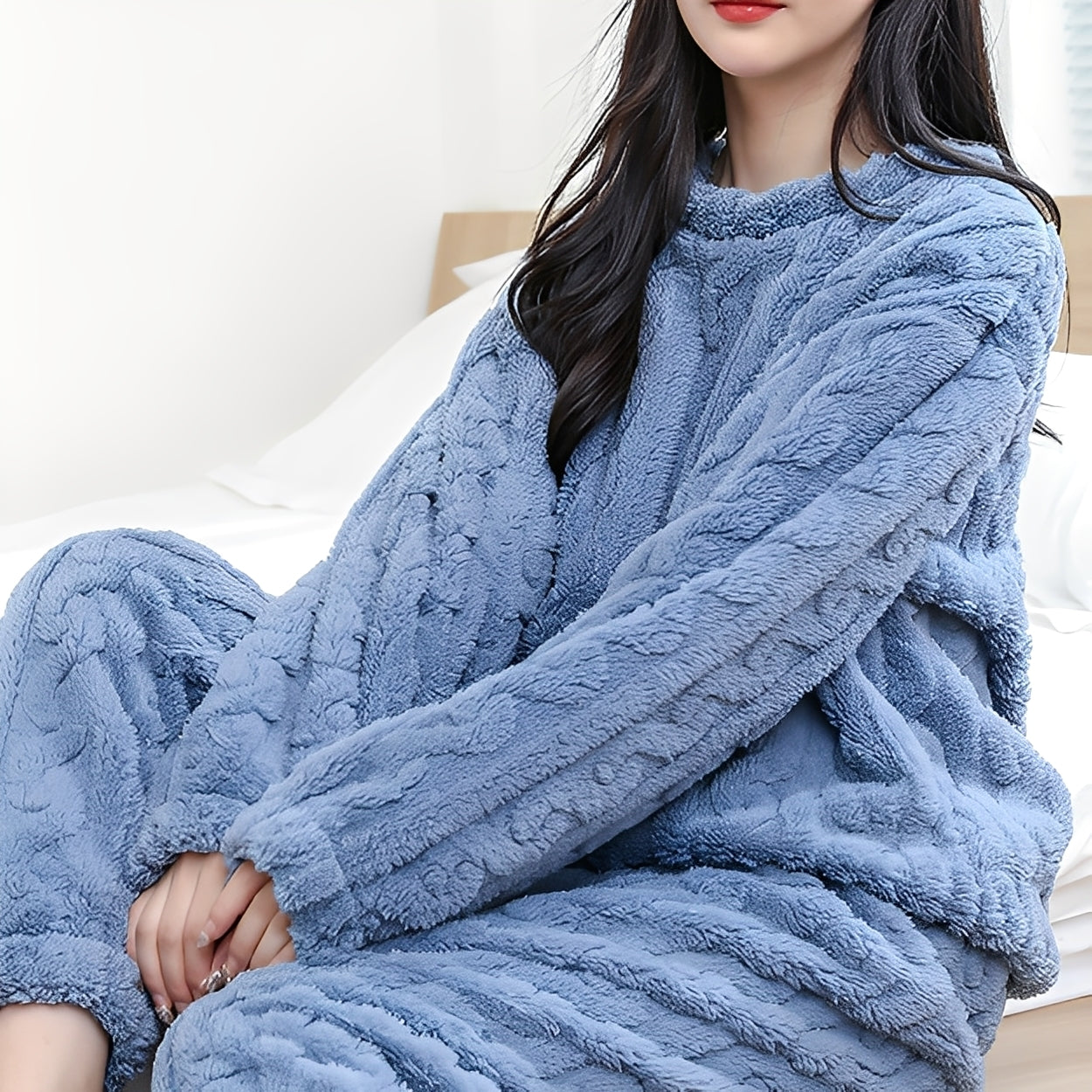 Kilie - Komfortní a příjemná fleecová souprava pro ženy ve dvou dílech