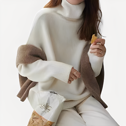 Amilia - Stylový, volně padající dámský rolák