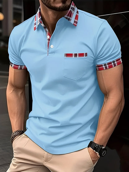 Ryker - Pánské polo triko s moderním designem a kapsou