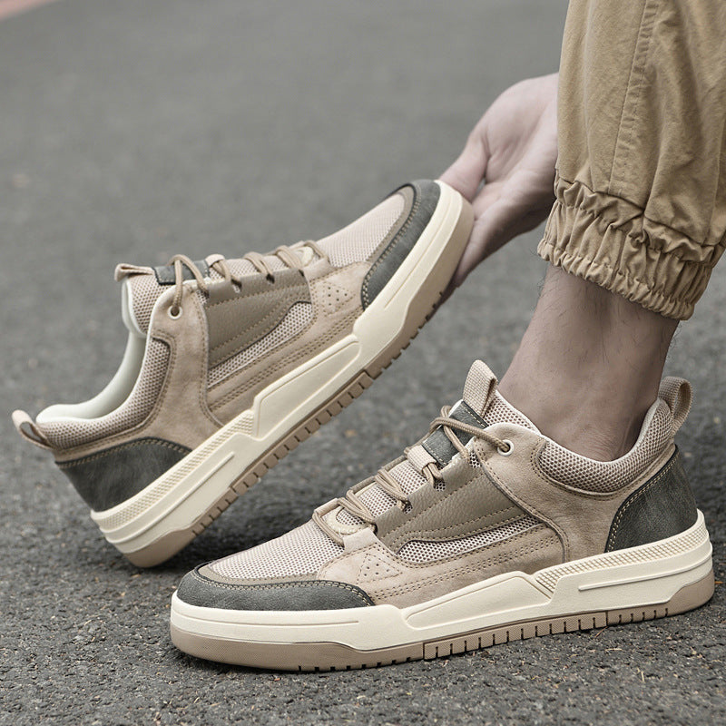 Carl - Módní, nízkoprofilové mesh tenisky pro muže