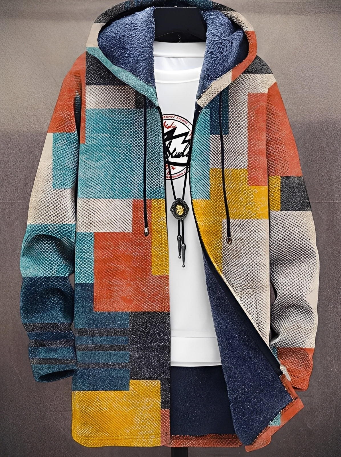 Oscar - Moderní a umělecká pánská mikina s kapucí