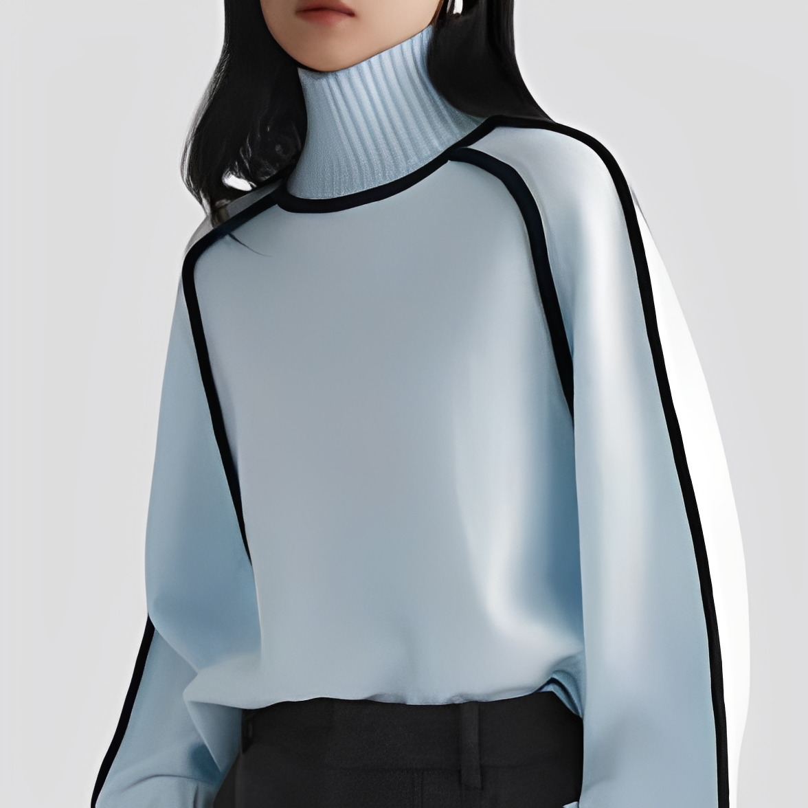 Azalea - Stylový, volně střižený rolák pro ženy