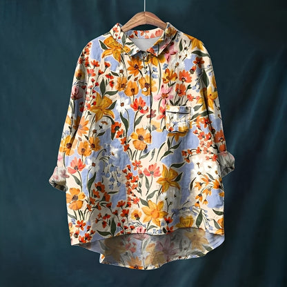 Garance - Klasická dámská halenka s dlouhými rukávy