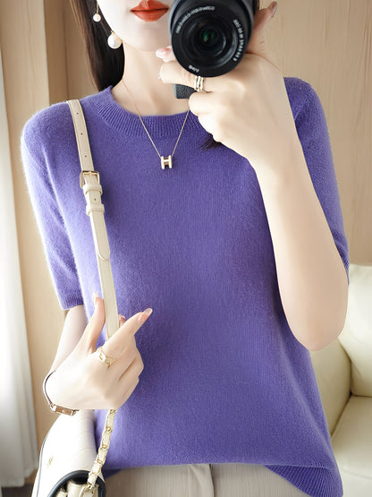 Blandine - Svetr s krátkými rukávy pro ženy