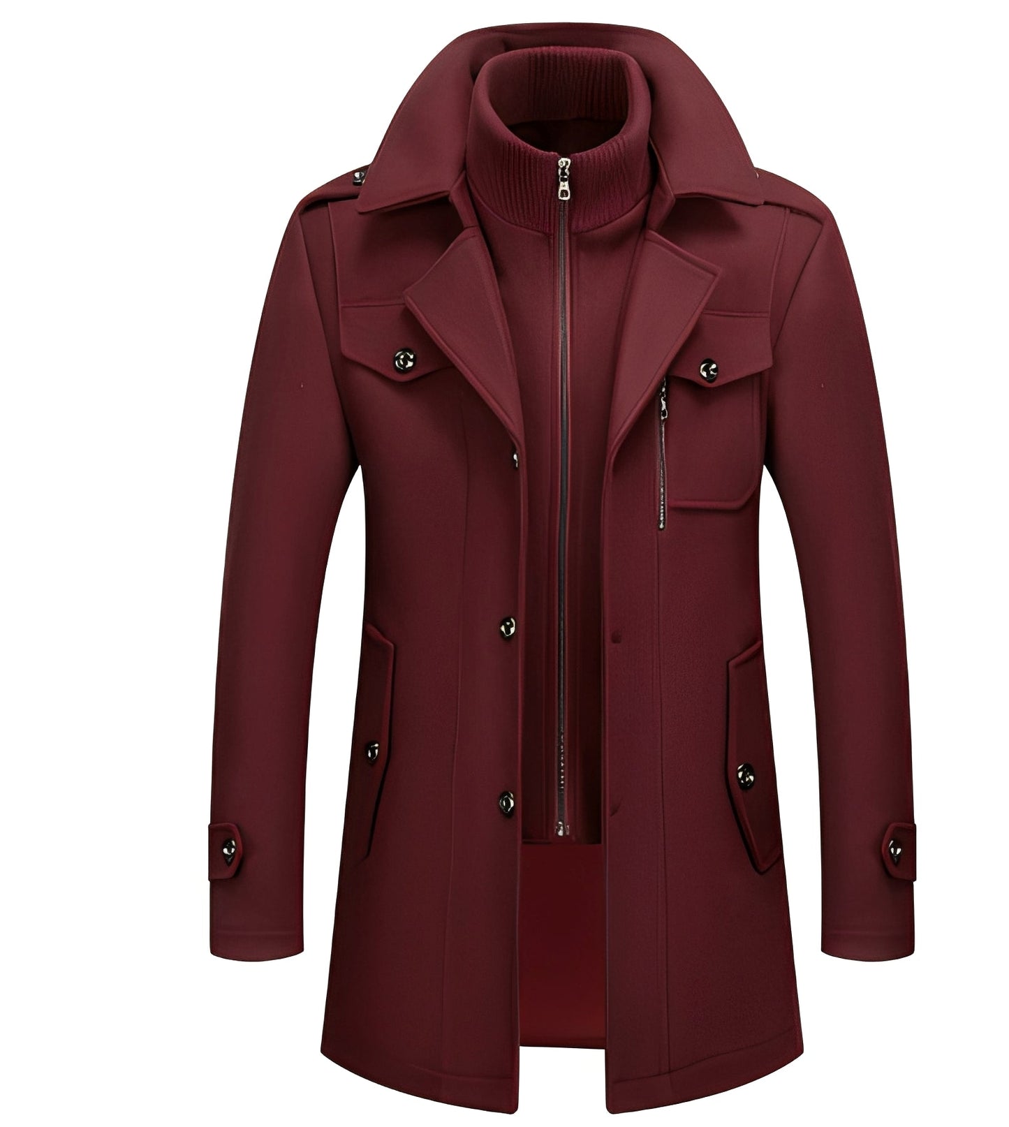 Hervé - Teplý zimní kabát pro muže