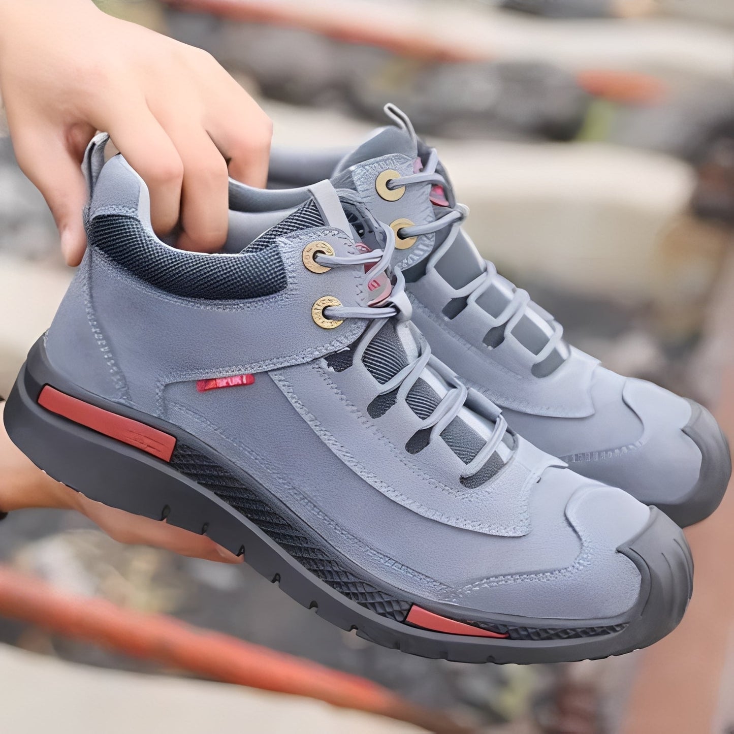 Patrick - Voděodolné boty na ven s ocelovou špičkou pro muže