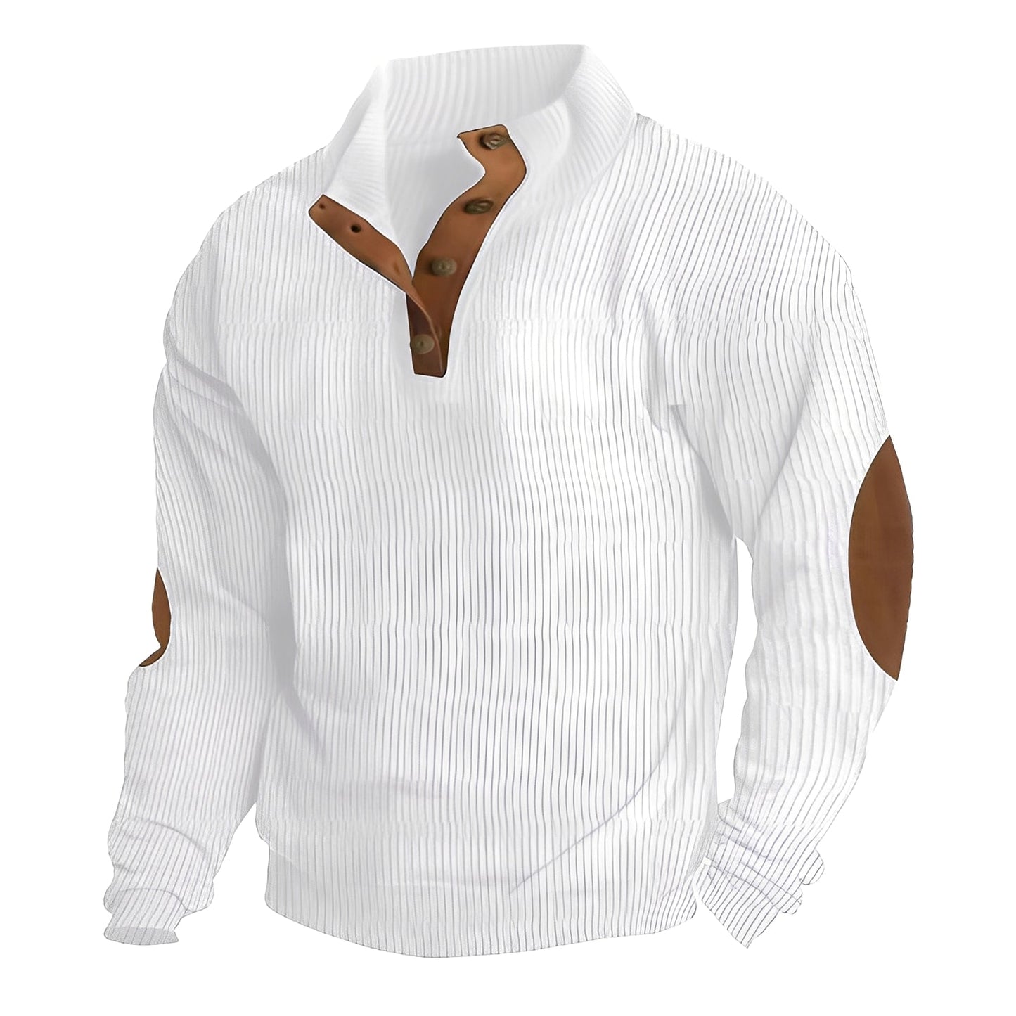 Clark - Trvanlivý, komfortní manšestrový svetr pro muže