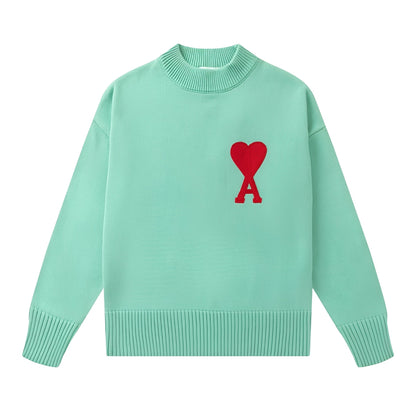 Aurélia - Svetr s vyšívaným srdcem pro ženy