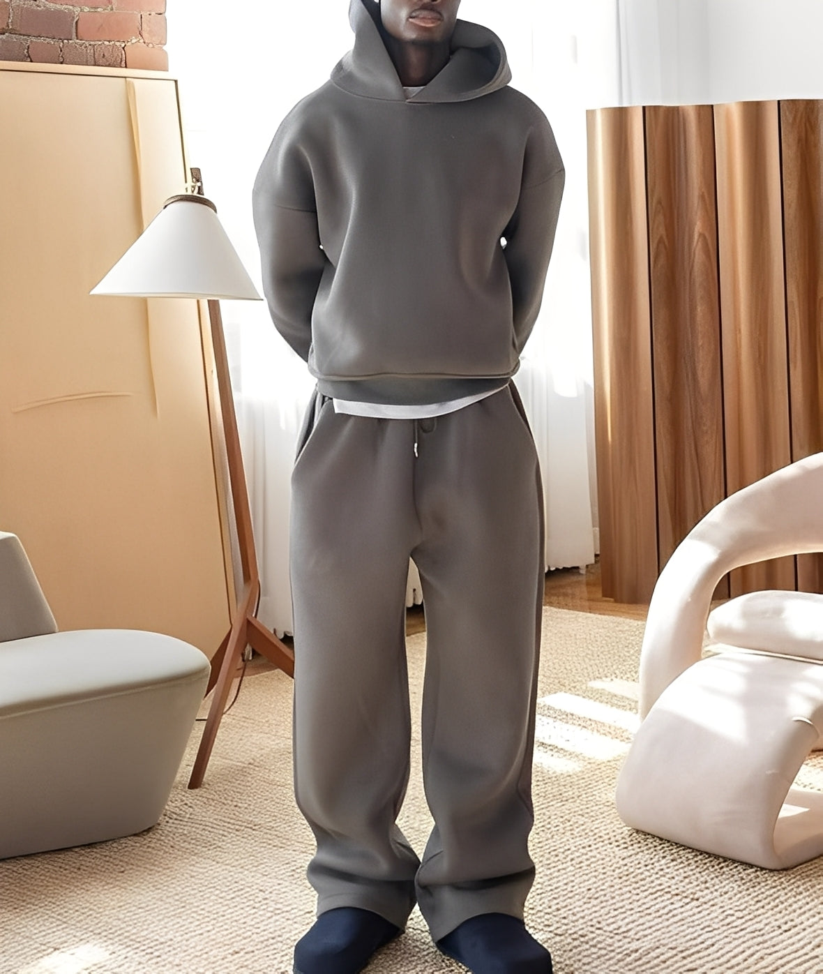 Marco - Pohodlný oversize-hoodie set pro muže