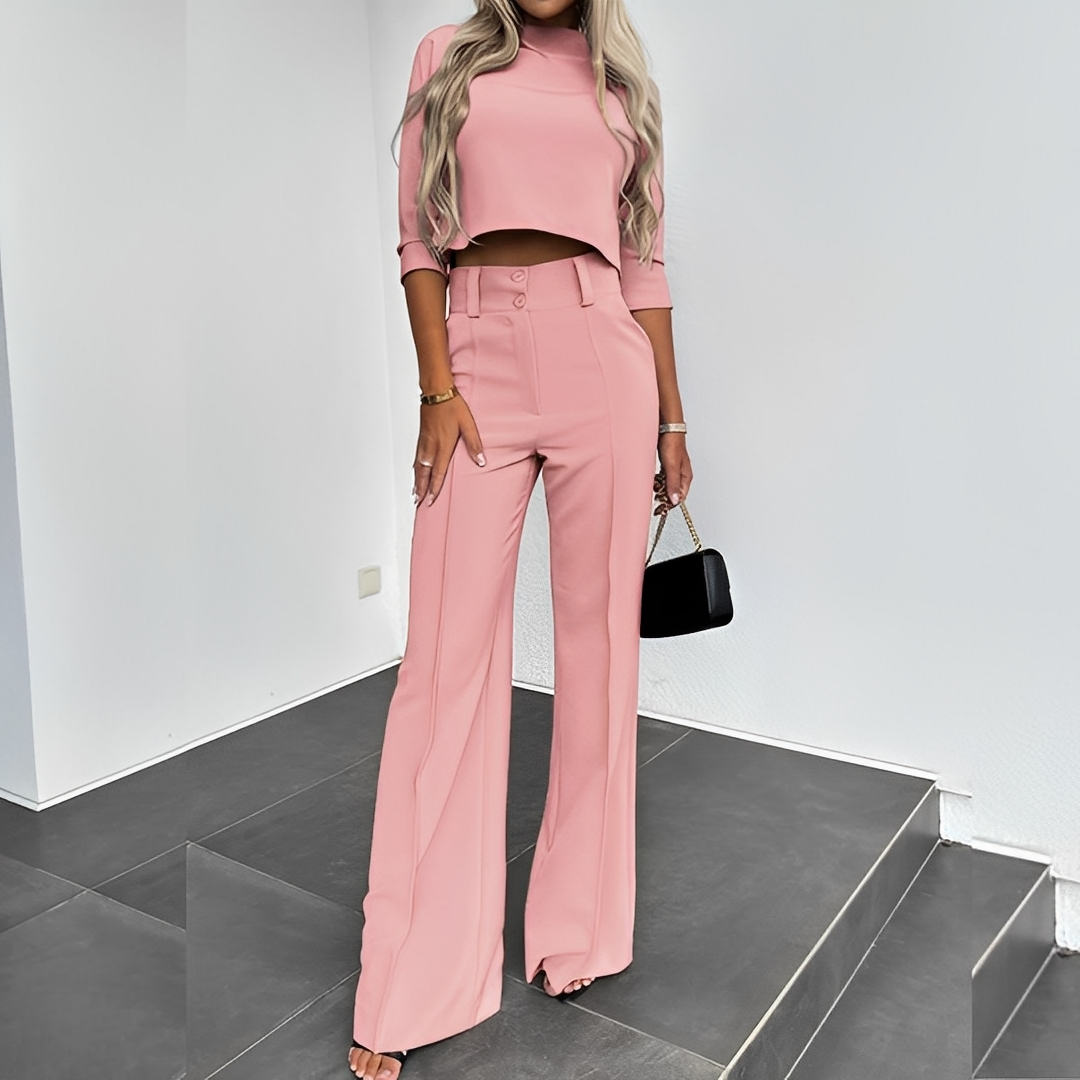 Mélisande - Moderní top a kalhoty pro ženy