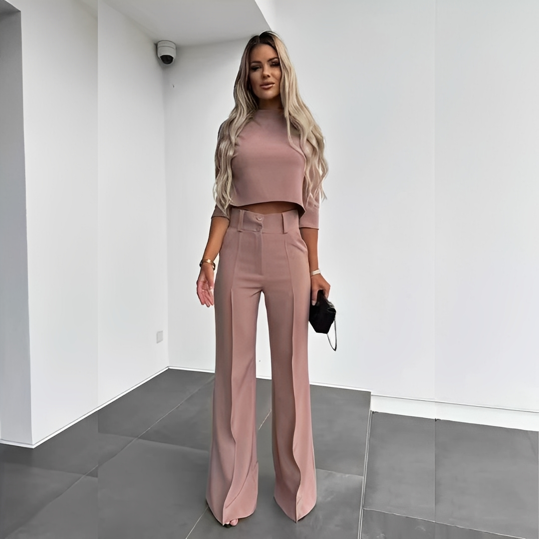 Mélisande - Moderní top a kalhoty pro ženy