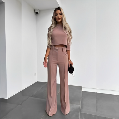 Mélisande - Moderní top a kalhoty pro ženy