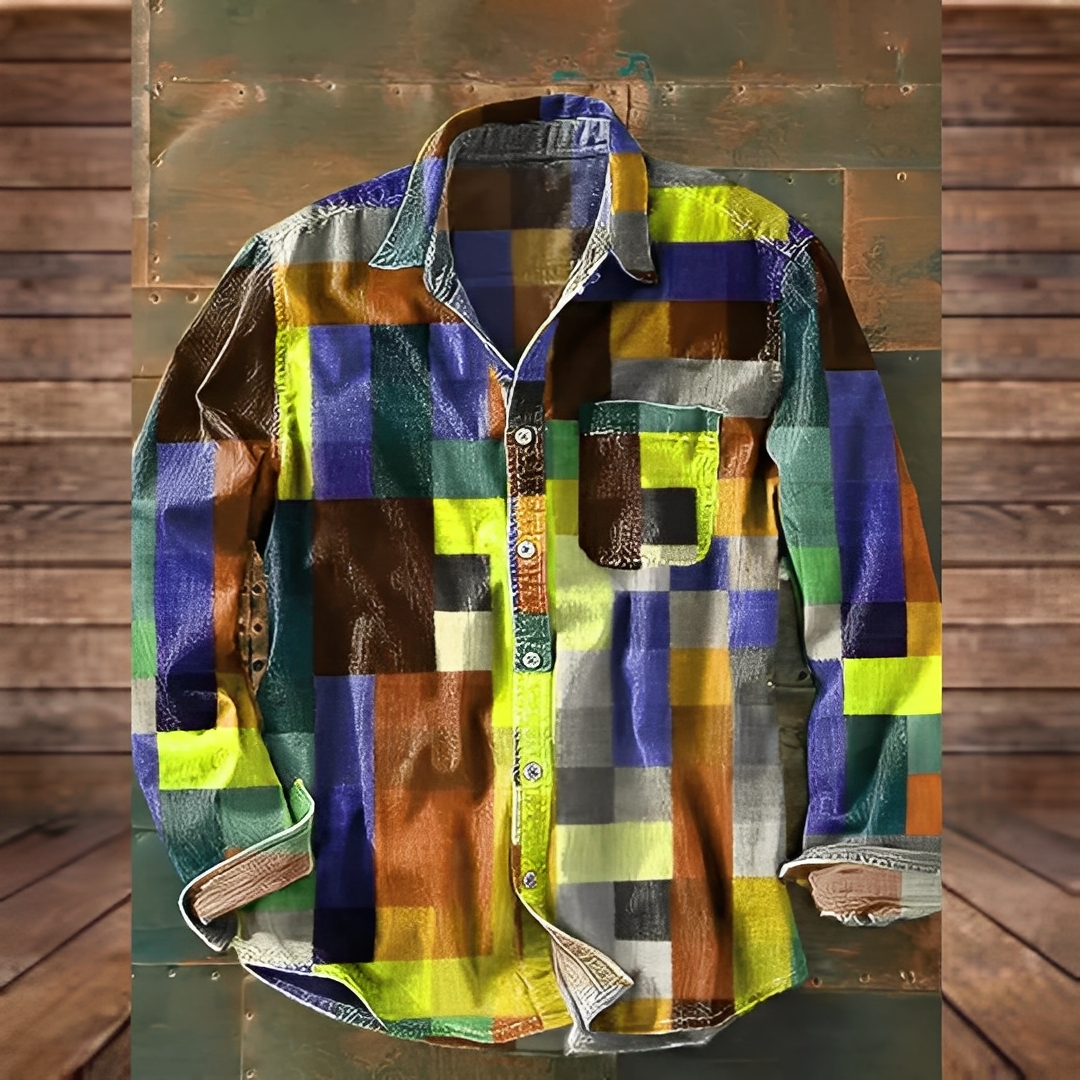 Gontran - Elegantní košile s praktickou kapsou pro muže