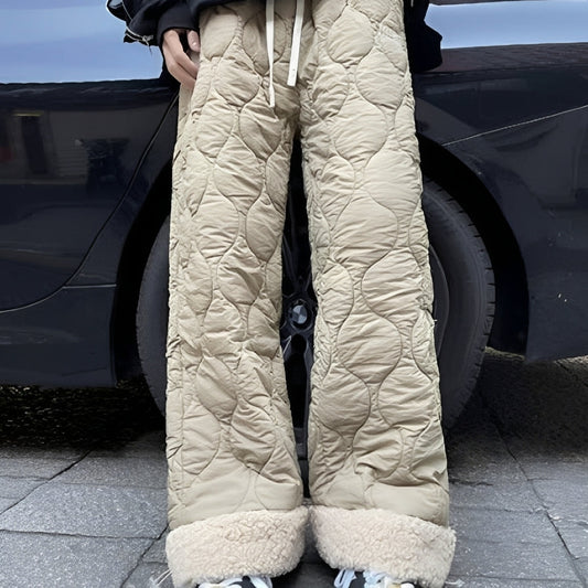 Charlie - Teplé a vyteplené fleecové kalhoty pro muže