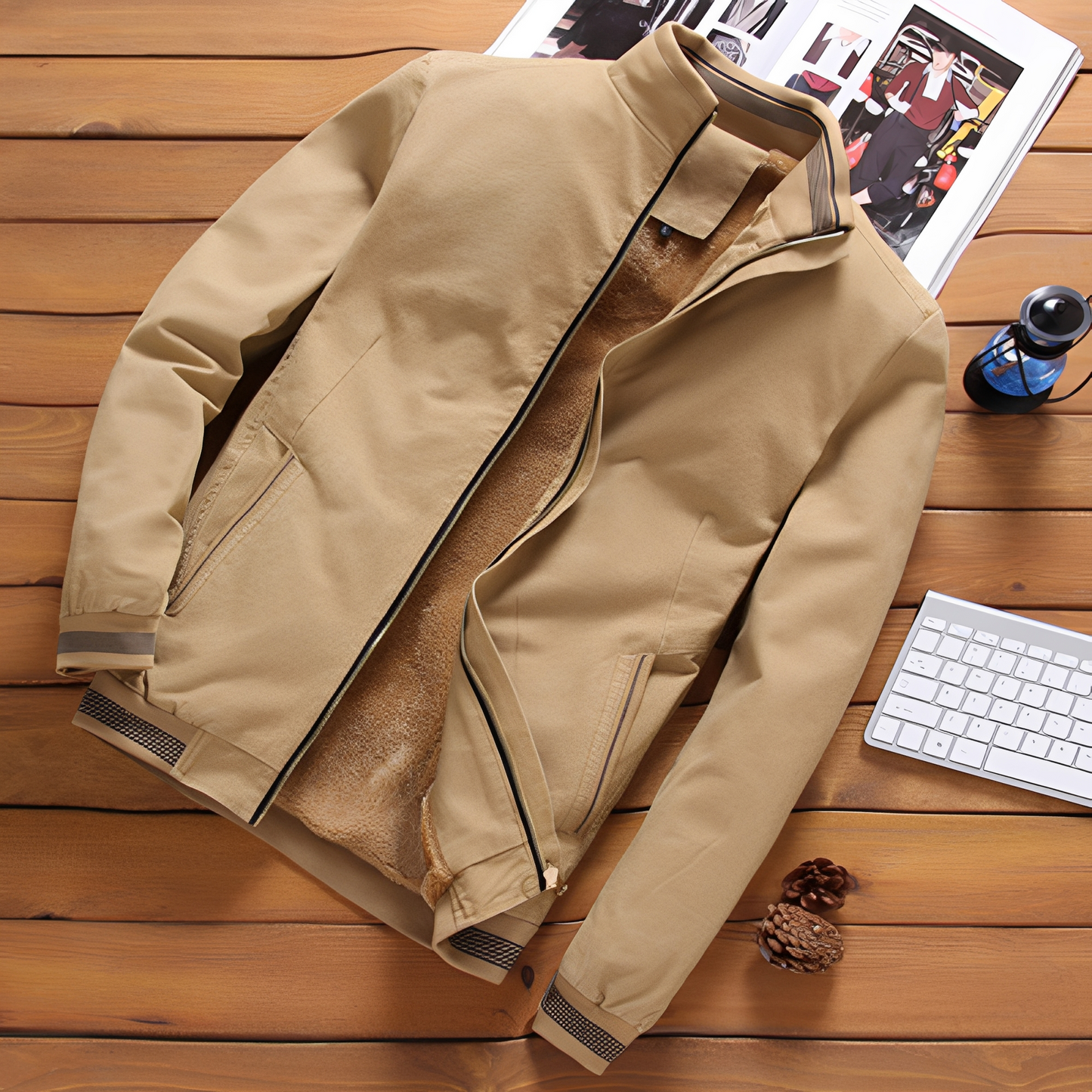 Arthur - Moderní, hřejivá bunda pro muže