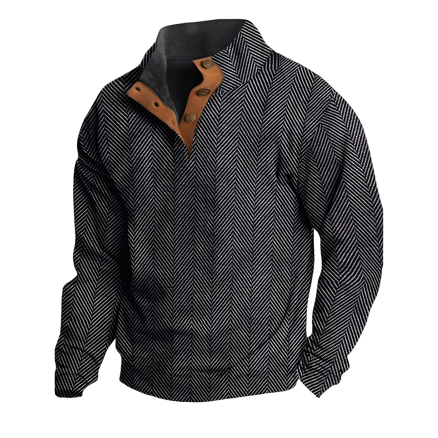 Austin - Retro svetr s elegantním vzorem pro muže