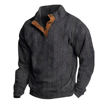 Austin - Retro svetr s elegantním vzorem pro muže