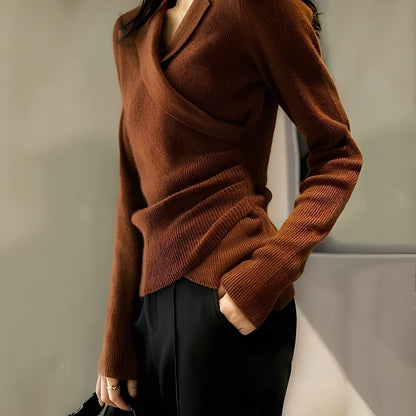 Yara - Elegantní svetr s dlouhými rukávy pro ženy