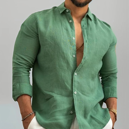 Kurt - Elegantní košile s dlouhými rukávy pro muže