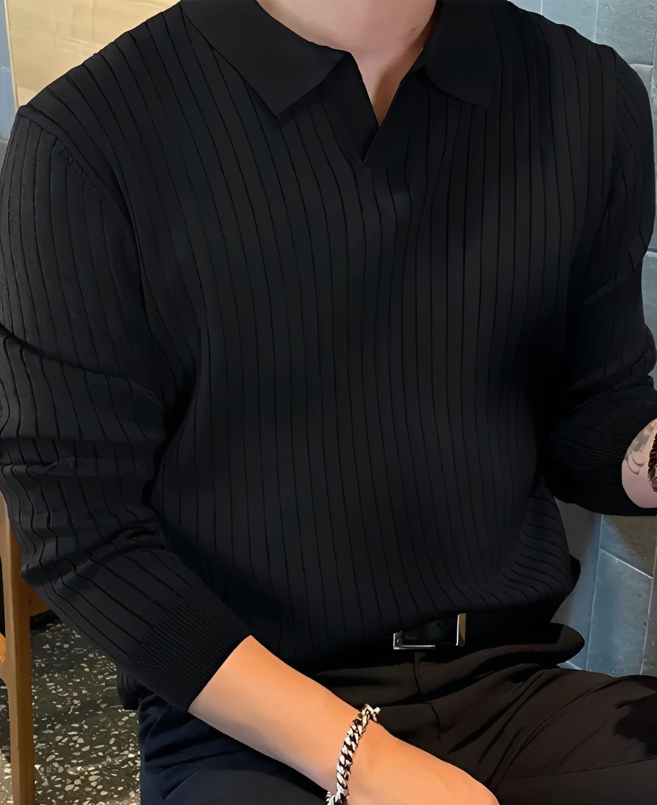 Hector - Slim-Fit pánský svetr s tradičním vzhledem