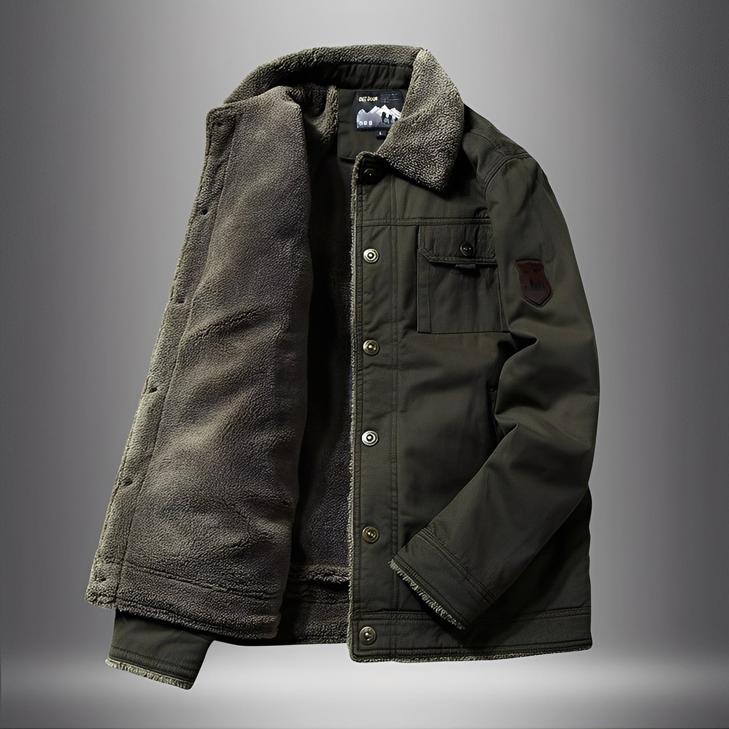 Theo - Stylová, pevná bunda s fleecovou podšívkou pro muže