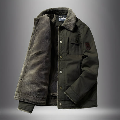 Theo - Stylová, pevná bunda s fleecovou podšívkou pro muže