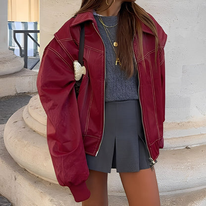 Hailie - Trendy, volně padnoucí dámská zimní bunda