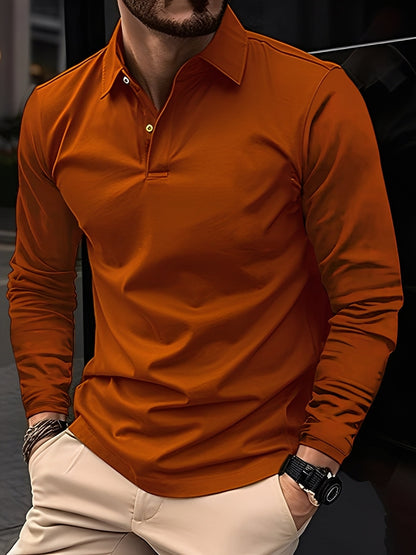 Burton - Klasické pánské polo tričko s dlouhým rukávem