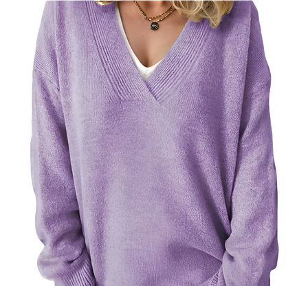 Camryn - Pohodlný, volně pletený dámský svetr