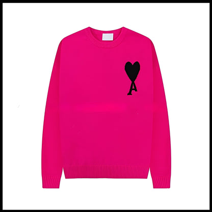 Aurélia - Svetr s vyšívaným srdcem pro ženy