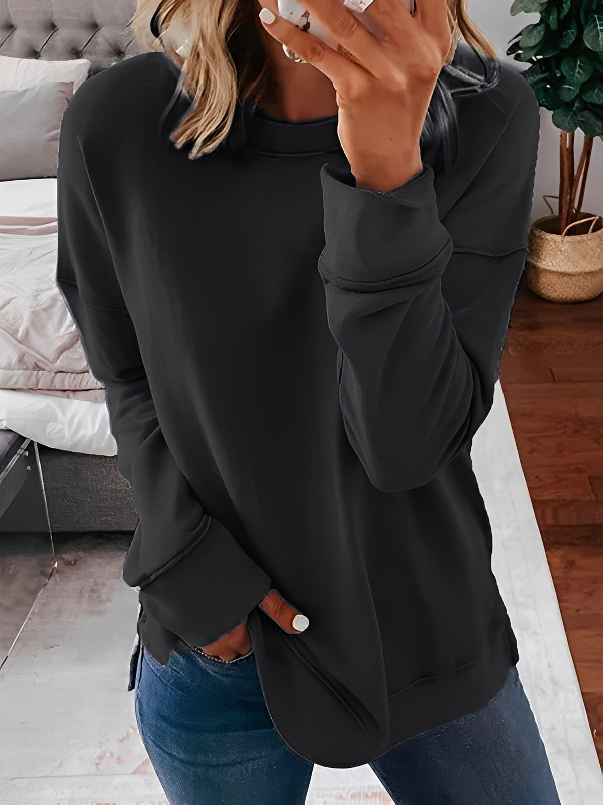 Annalee - Dámský komfortní retro svetr