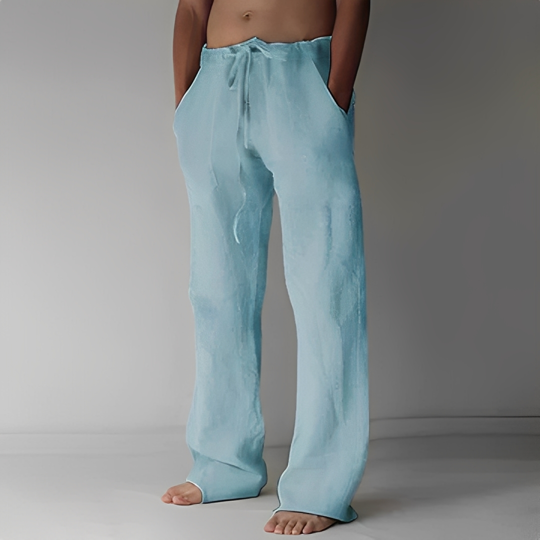 Kirk - Široké kalhoty s nastavitelnou šňůrkou moderní pro muže