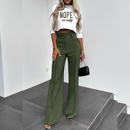 Mélisande - Moderní top a kalhoty pro ženy