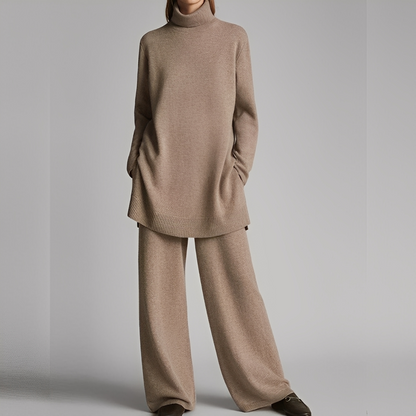 Mireille - Svetr a zimní kalhoty pro ženy souprava